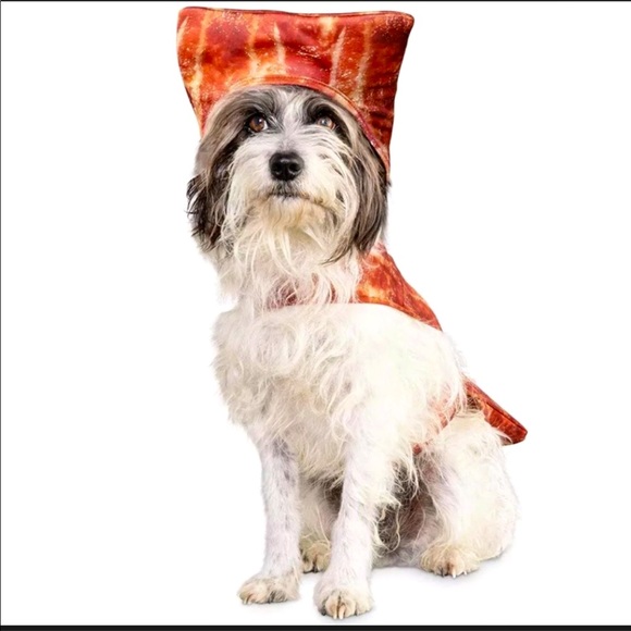 BACON 🥓 FOR MORE dog 🐶 pet costume ALWAYS Beggin’ NWT XS MED L XL XXL XXXL - Picture 2 of 5